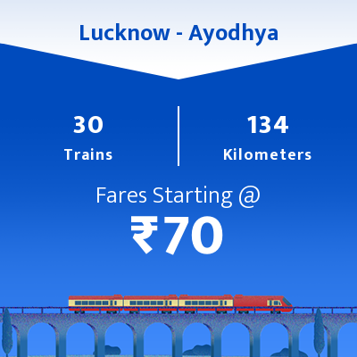 Lucknow To Ayodhya Trains